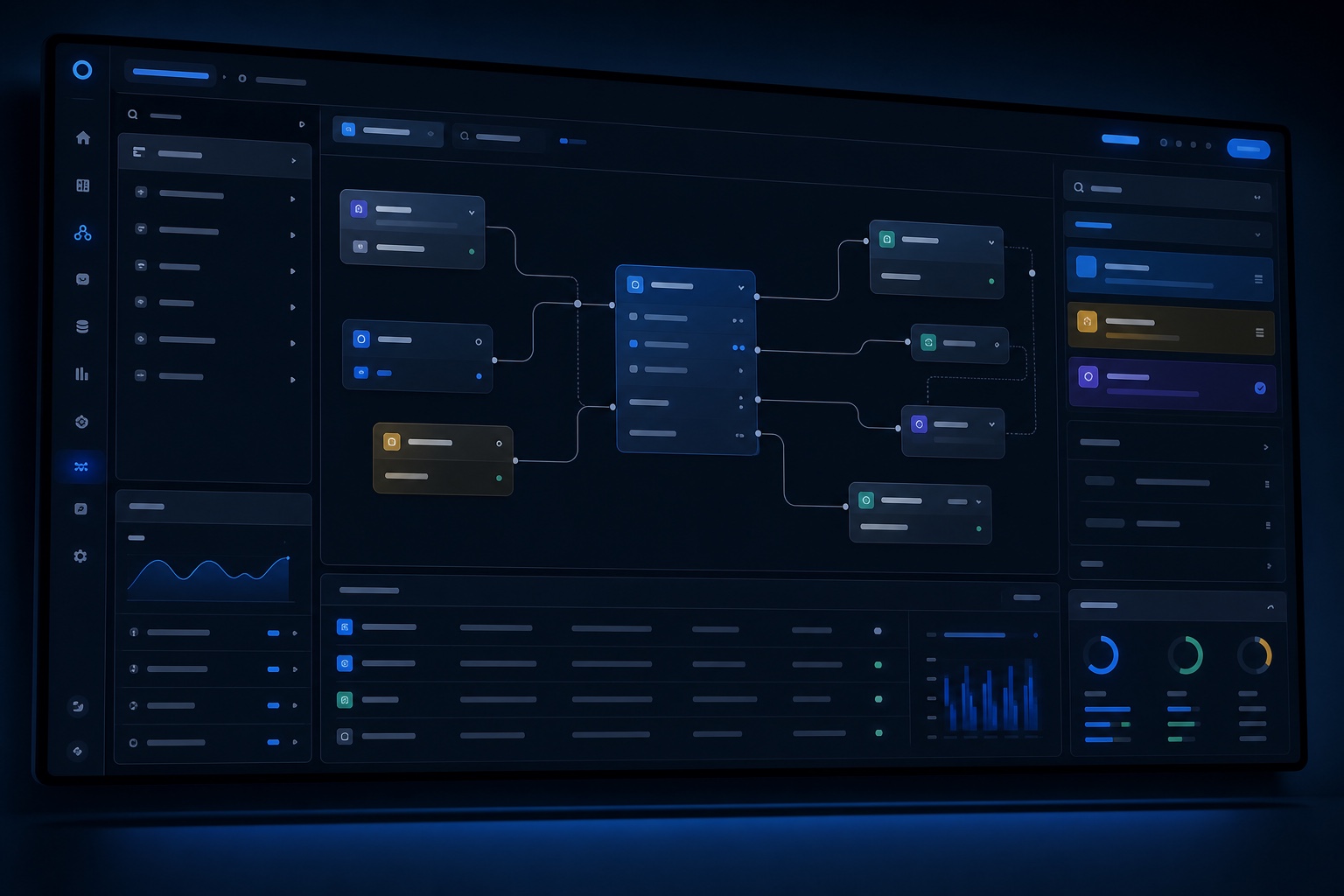 AI Development & Automation service interface